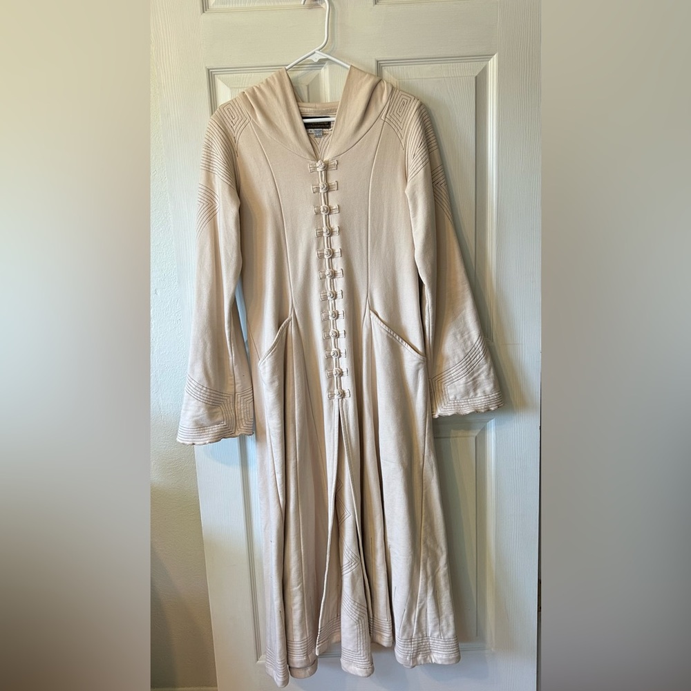 EUC Phoenix Rising - Kaftan Coat - Starduster cream XL